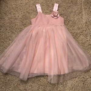 Sparkly Pink Girls H&M Party Dress